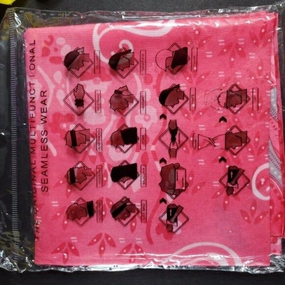 Head Wrap Scarf Hairband Gaiter Ski Mask Seamless Bandana Head Wear Turban - Picture 7 of 13